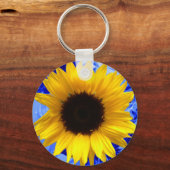 Sonnenblume Schlüsselanhänger (Vorderseite)