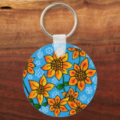 Sonnenblume Schlüsselanhänger (Vorderseite)