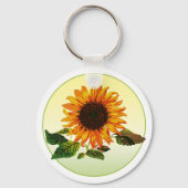 Sonnenblume Schlüsselanhänger (Vorderseite)