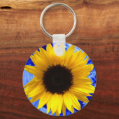 Sonnenblume Schlüsselanhänger (Vorderseite)