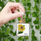 Sonnenblume Schlüsselanhänger (Hand)