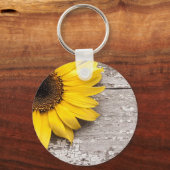 Sonnenblume Schlüsselanhänger (Vorderseite)