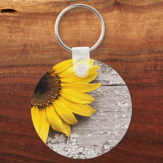 Sonnenblume Schlüsselanhänger (Vorderseite)