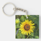 Sonnenblume Schlüsselanhänger (Vorderseite)