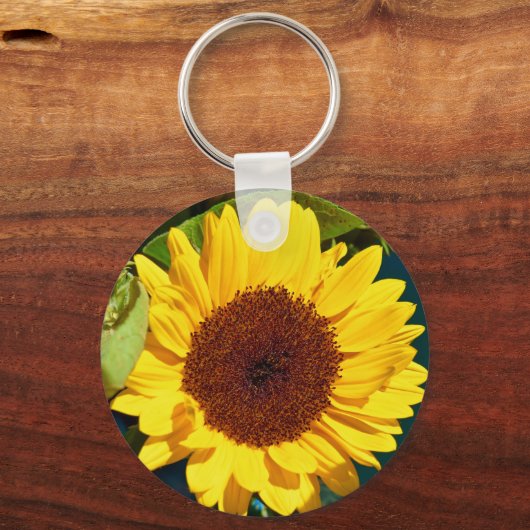 Sonnenblume Schlüsselanhänger (Vorderseite)