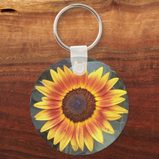 Sonnenblume Schlüsselanhänger (Vorderseite)