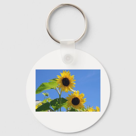 Sonnenblume Schlüsselanhänger (Vorderseite)