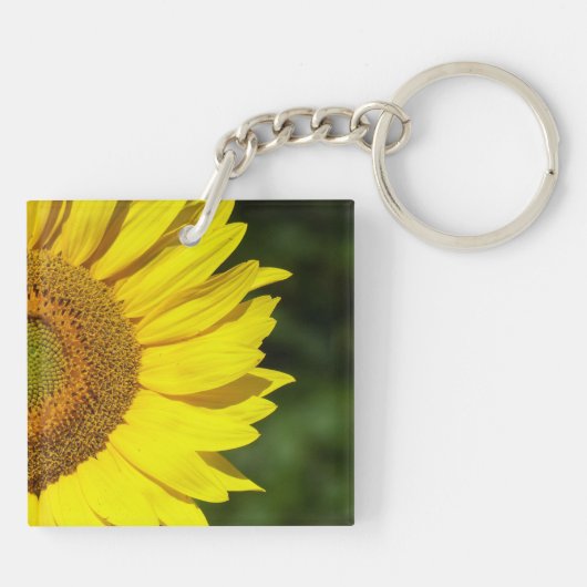Sonnenblume Schlüsselanhänger (Rückseite)