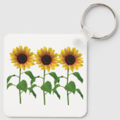 Sonnenblume Schlüsselanhänger (Rückseite)