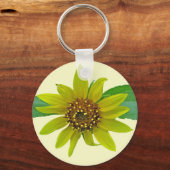 Sonnenblume Schlüsselanhänger (Vorderseite)