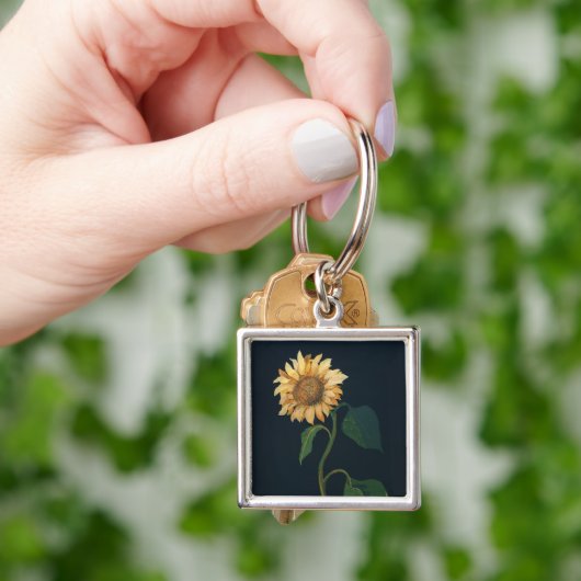 Sonnenblume Schlüsselanhänger (Hand)