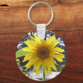 Sonnenblume Schlüsselanhänger (Vorderseite)