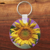Sonnenblume Schlüsselanhänger (Vorderseite)