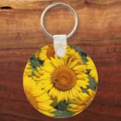 Sonnenblume Schlüsselanhänger (Vorderseite)