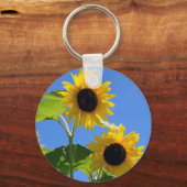 Sonnenblume Schlüsselanhänger (Vorderseite)