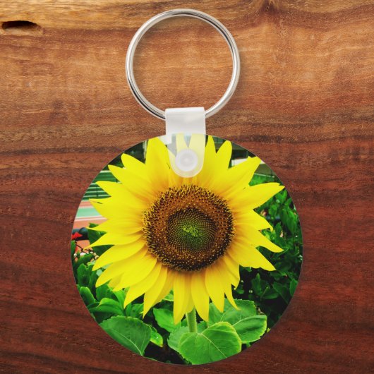 Sonnenblume Schlüsselanhänger (Vorderseite)