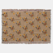 Sonnenblume Schmetterling Keule Blanket Decke (Vorderseite)