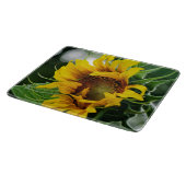 Sonnenblume Schneidebrett (Ecke)
