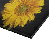 Sonnenblume Schneidebrett (Ecke)