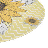 "Sonnenblume" Schneidebrett (Ecke)