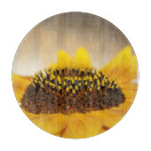 Sonnenblume Schneidebrett (Vorderseite)