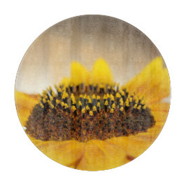 Sonnenblume Schneidebrett