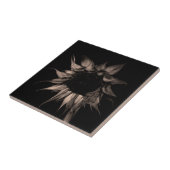 Sonnenblume - Schöne Coole Kunst Fliese (Seite)