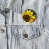 Sonnenblume Schöne hellgelbe Blume Button (Beispiel)