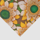 Sonnenblume Schöne Sammlung Seidenpapier (Ausschnitt)