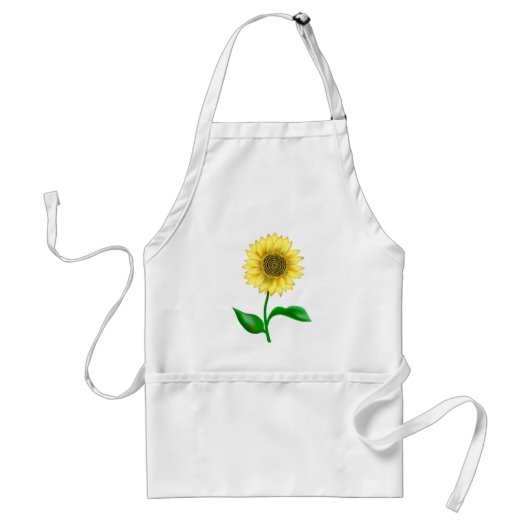 Sonnenblume Schürze (Vorne)