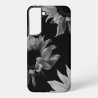 Sonnenblume Schwarz Weiß Fine Art Fotografie Einzi
