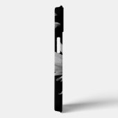 Sonnenblume - Schwarz-Weiß-Kunstfotografie Case-Mate iPhone Hülle (Rückseite / Rechts)