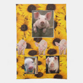 Sonnenblume Schweineküche Handtuch (Vertikal)