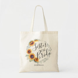 Sonnenblume | Schwester der Braut Tragetasche
