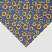 Sonnenblume Seidenpapier (Detail)