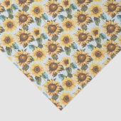 Sonnenblume Seidenpapier (Detail)