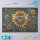 Sonnenblume Seidenpapier (Basteln)