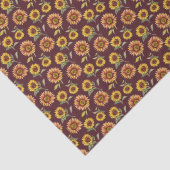 Sonnenblume Seidenpapier (Detail)