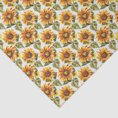 Sonnenblume Seidenpapier (Detail)