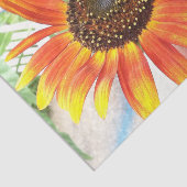 Sonnenblume Seidenpapier (Ausschnitt)