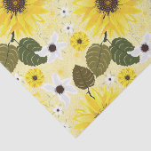 Sonnenblume Seidenpapier (Ausschnitt)