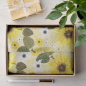 Sonnenblume Seidenpapier (Geschenk)