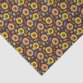 Sonnenblume Seidenpapier (Detail)