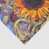 Sonnenblume-Seidenpapier Seidenpapier (Ausschnitt)