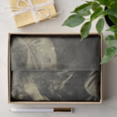 Sonnenblume Sepia Vintag antike Grunge Textur Seidenpapier (Geschenk)