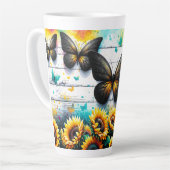 Sonnenblume Serenity Milchtasse (Linke Ecke)