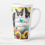 Sonnenblume Serenity Milchtasse (Rechts)