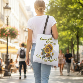 Sonnenblume Serenity Tote Tasche