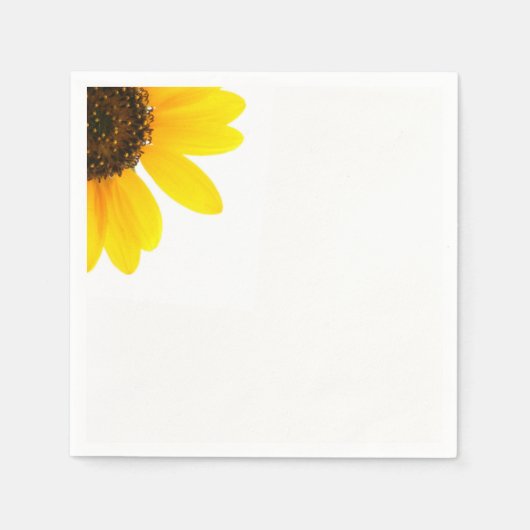 Sonnenblume Serviette (Vorderseite)