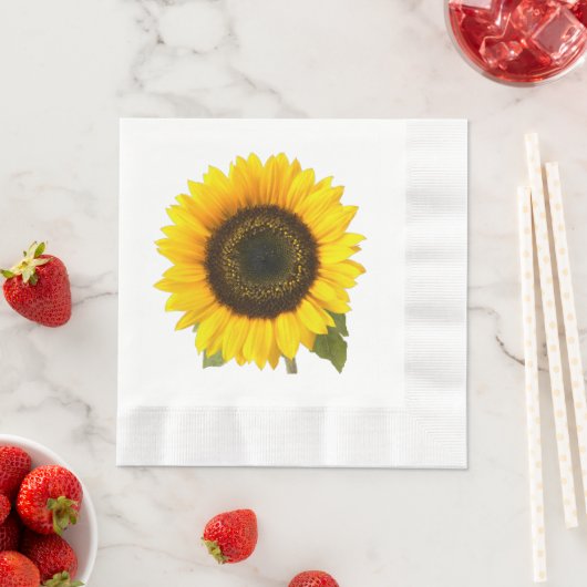 Sonnenblume Serviette (Beispiel)